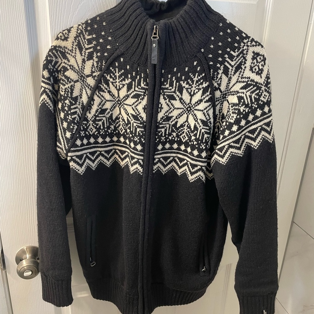 Icewear Mens Scandinavian Wool Zip Sweater (Snaebjorn)
